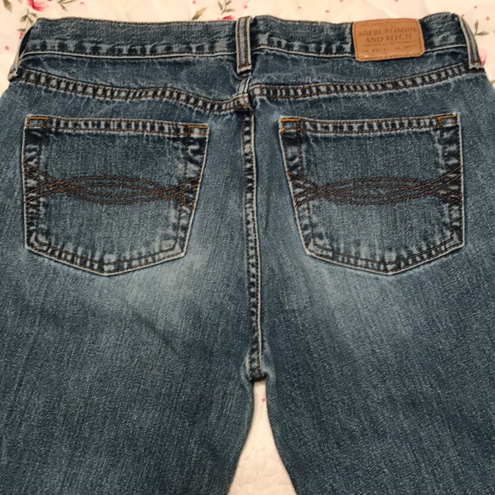 ❌SOLD❌ Abercrombie Flare Bottom Button-Fly Jeans - Picture 1 of 7